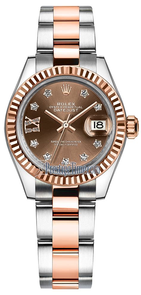 rolex m279171|Rolex lady Datejust oyster steel.